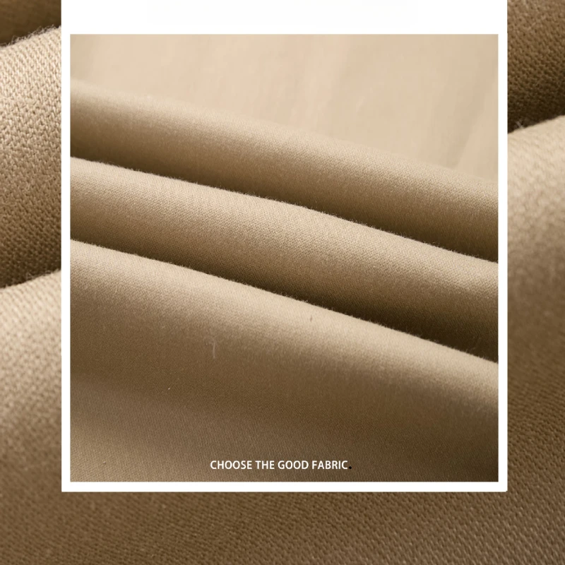 Pantalones largos de algodón para hombre, Pantalón recto y transpirable de alta calidad, a la moda, informal, para oficina y negocios, novedad - imagen 3