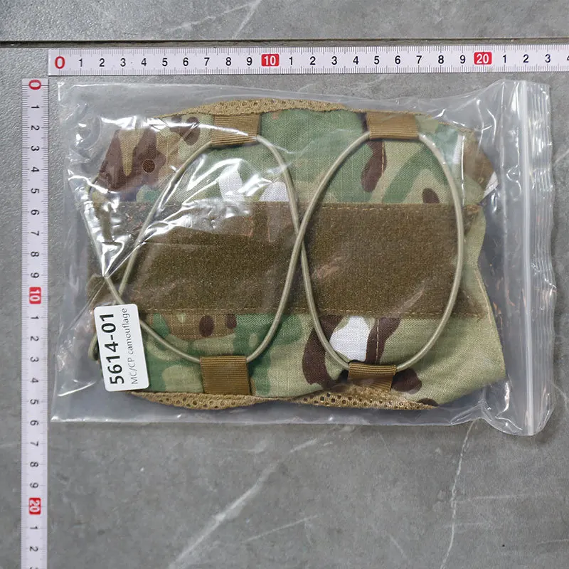 Funda táctica para casco rápido, equipo Universal de camuflaje Airsoft para exteriores, patrón EMR MC ATFG BK - imagen 3