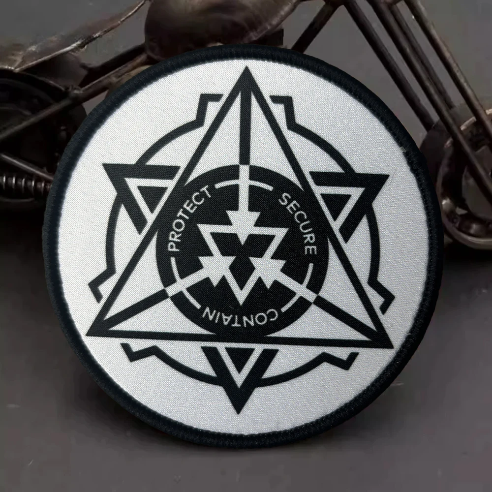 Parche táctico SCP velcro para mochila, brazo y casco - imagen 3