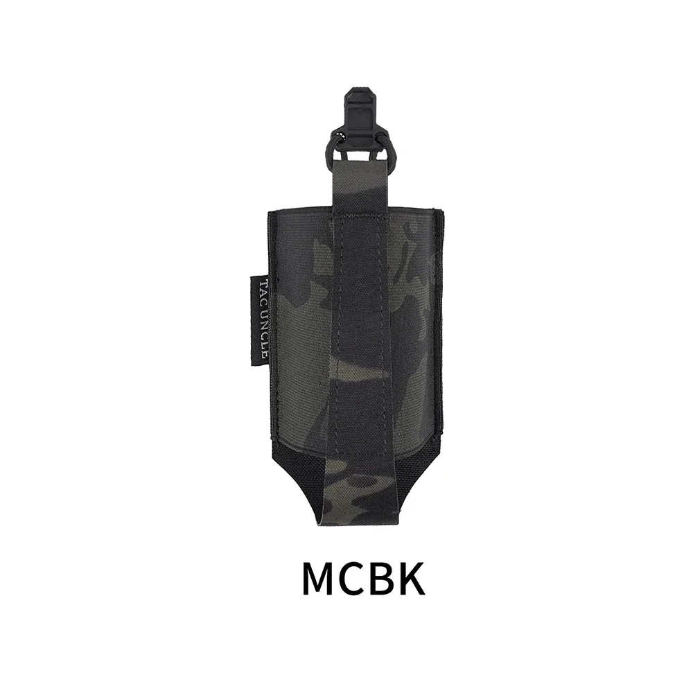 Bolsa táctica MOLLE MOLLE Compatible con bolsas de revistas AR elásticas individuales, bolsa de caza Airsoft, juego de guerra, deportes al aire libre - imagen 2