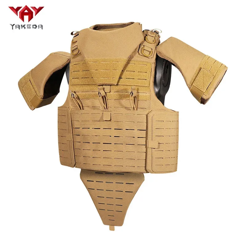 Chaleco de entrenamiento YAKEDA, equipo de chaleco multifuncional MOLLE láser, chaleco de camuflaje para exteriores - imagen 4