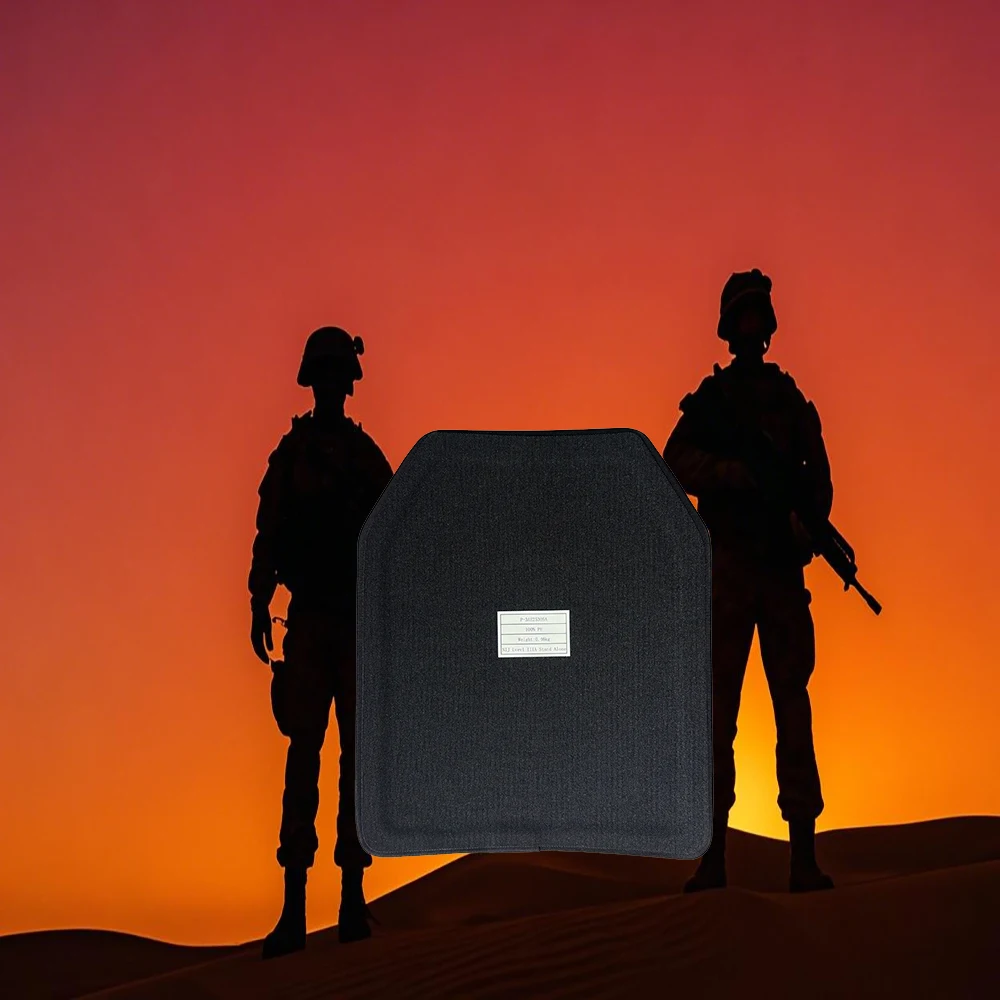 UNIONTAC NIJ IIIA nivel 100% PE ligero placa de seguridad para exteriores chaleco táctico placa a prueba de balas - imagen 5