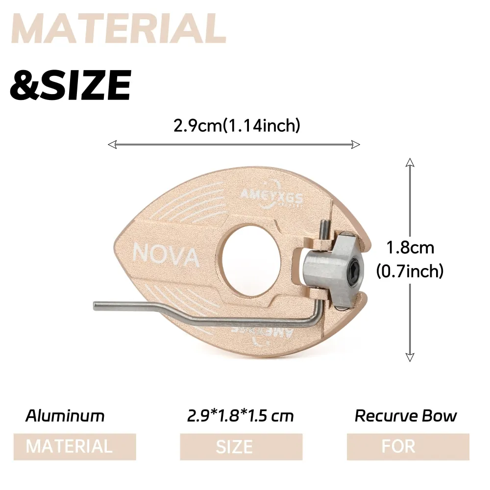 Soporte de flecha de aluminio para tiro con arco, multicolor, mano izquierda y derecha, magnético para arco recurvo, adiestramiento al aire libre, accesorio de tiro de caza - imagen 2