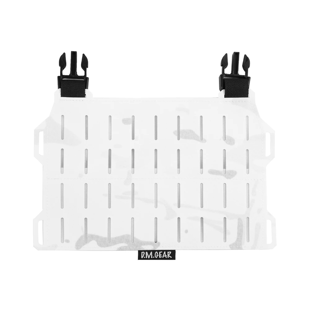 Portador de placa táctica frontal MOLLE compatible Airsoft outdoor - imagen 4