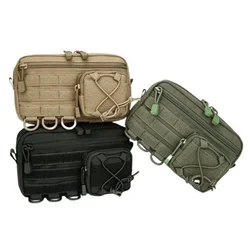 Bolsa MOLLE Horizontal Admin con frontal y cordón EMT – Organizador EDC