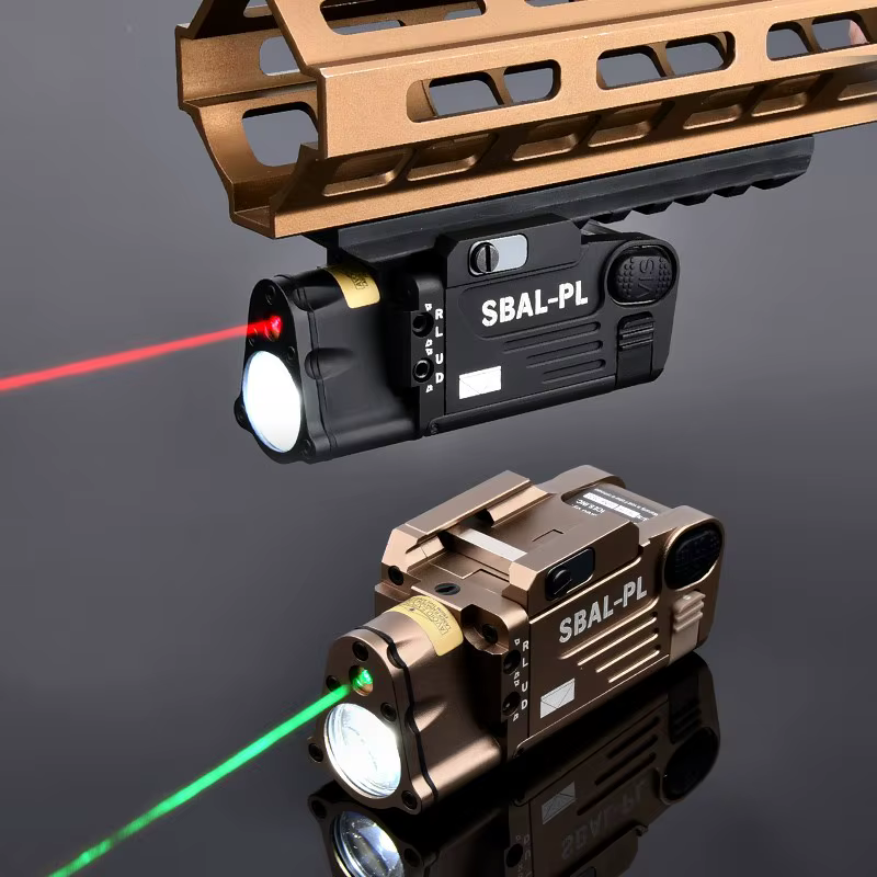 SBAL PL Linterna táctica LED luz blanca láser RG estrobo - imagen 5