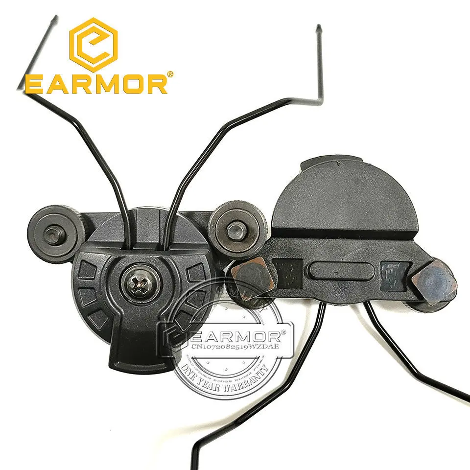 EARMOR M12 EXFIL rieles adaptador, Kit de accesorios, adaptador de auriculares tácticos para EARMOR M31 / M32 / M31H/M32H, actualización de auriculares - imagen 5