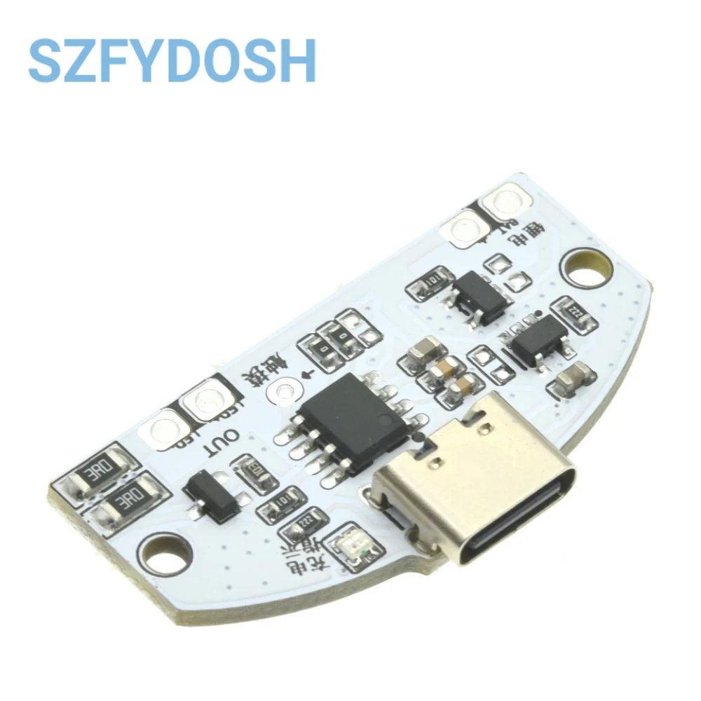 Placa de circuito de lámpara de mesa tipo C, carga USB, tres engranajes, atenuación continua, Led táctil, módulo de Control de lámpara nocturna pequeña, 1-10 Uds. - imagen 2