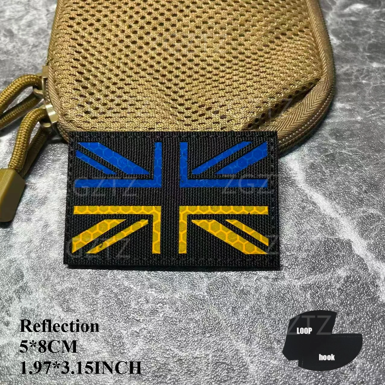 Parches bordados con bandera SAS del regimiento de servicio aéreo especial del Reino Unido, parches de banderas GBR de Gran Bretaña, insignias bordadas, pegatinas tácticas - imagen 5
