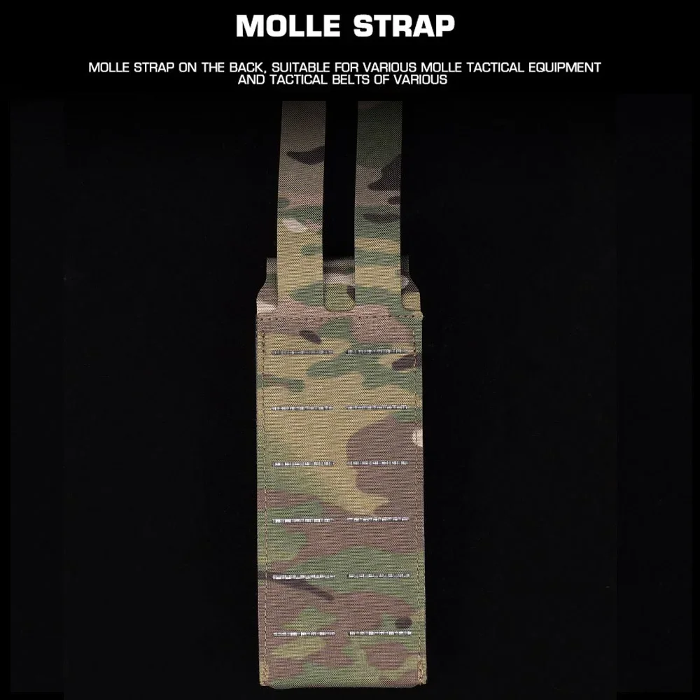 Bolsa para revistas Airsoft 5,56, tipo completamente envuelto, Rifle de caza M4 M14 M16 AR AK Mag, bolsa de herramientas de camuflaje resistente a los arañazos - imagen 5