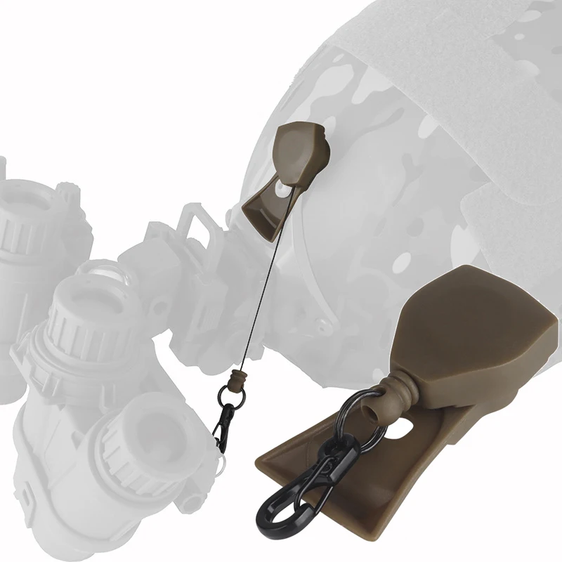 WOSPORT VAS NVG Base Cordón Dispositivo de visión nocturna Base Cuerda antipérdida