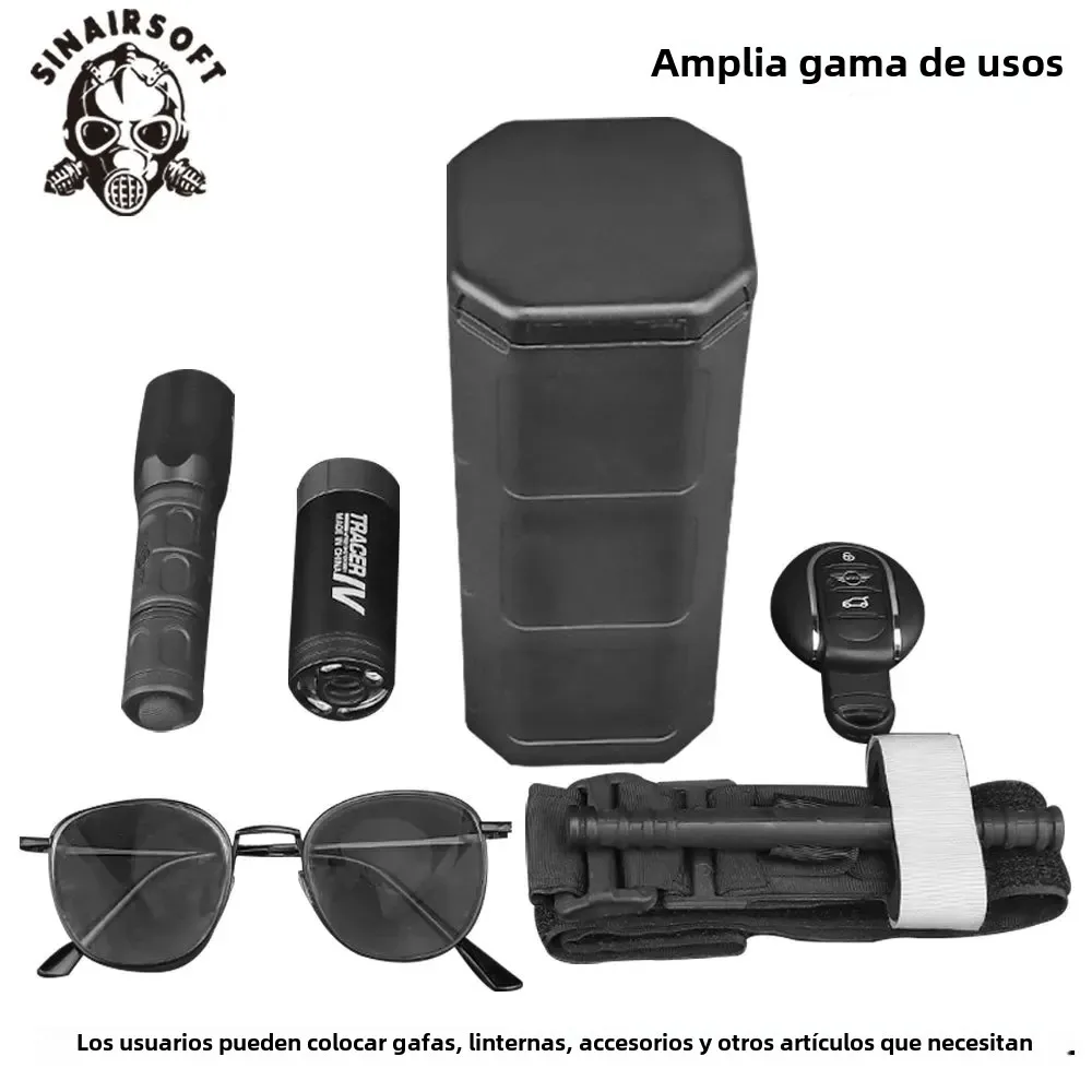 SINAIRSOFT estuche táctico rígido e hermético para gafas de Paintball - imagen 5
