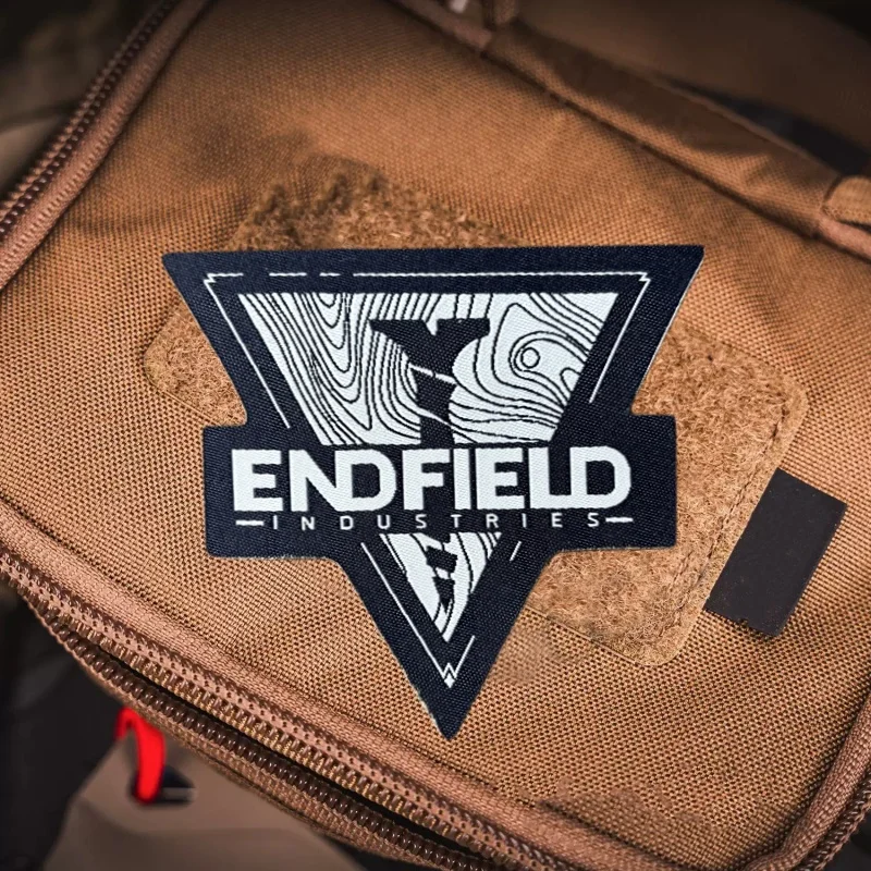 Parche de impresión ENDFIELD, brazalete táctico, capítulo moral, gancho, parches militares, accesorios para mochila, pegatinas para ropa