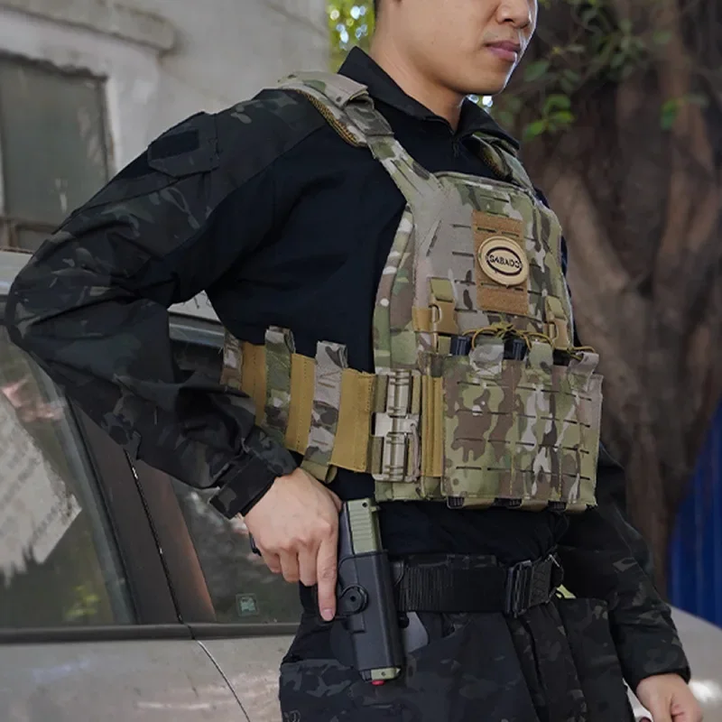 Chaleco táctico de rotura rápida láser CS protección multifuncional MC equipo de campo al aire libre - imagen 3