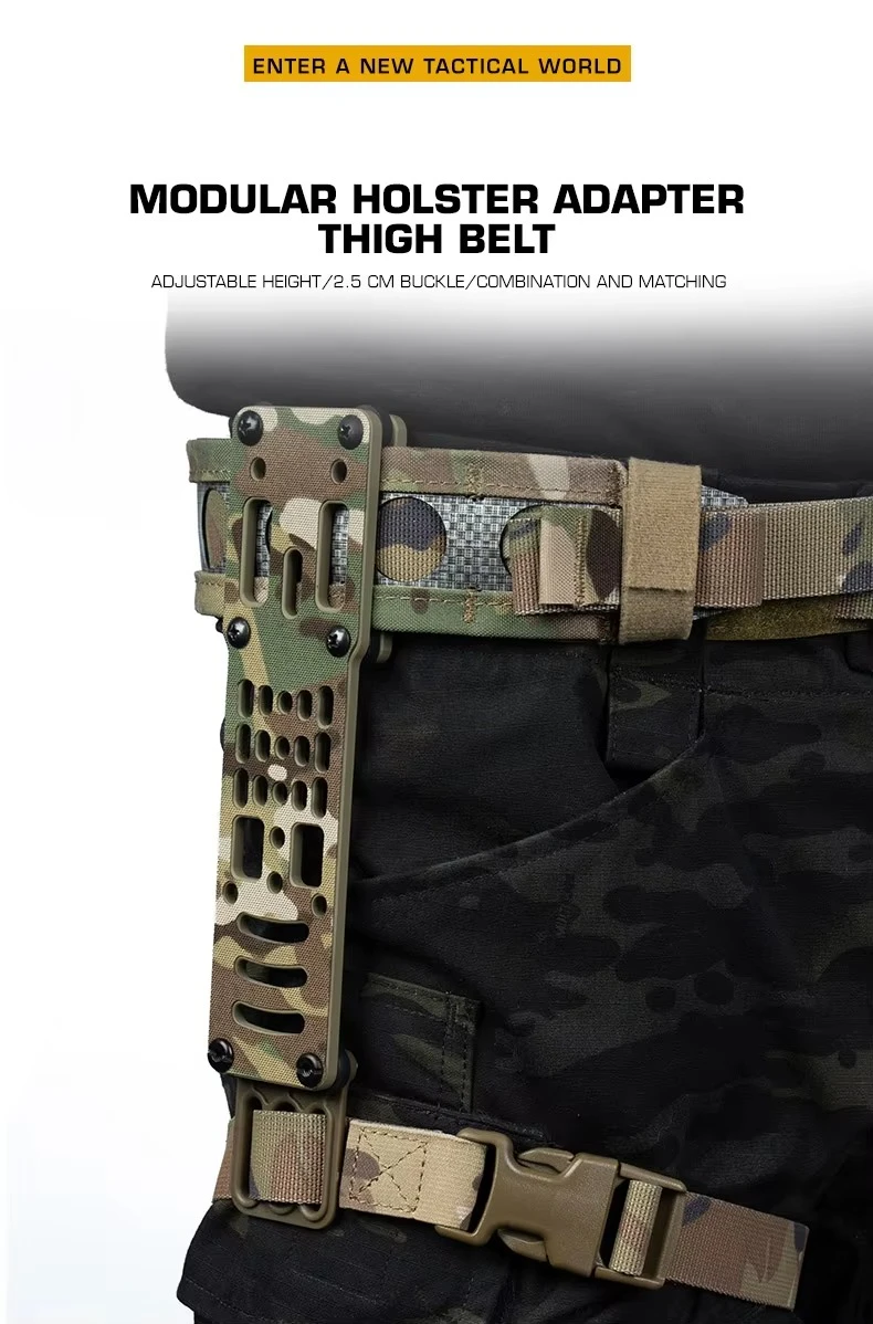 Adaptador de funda modular táctica vista frontal