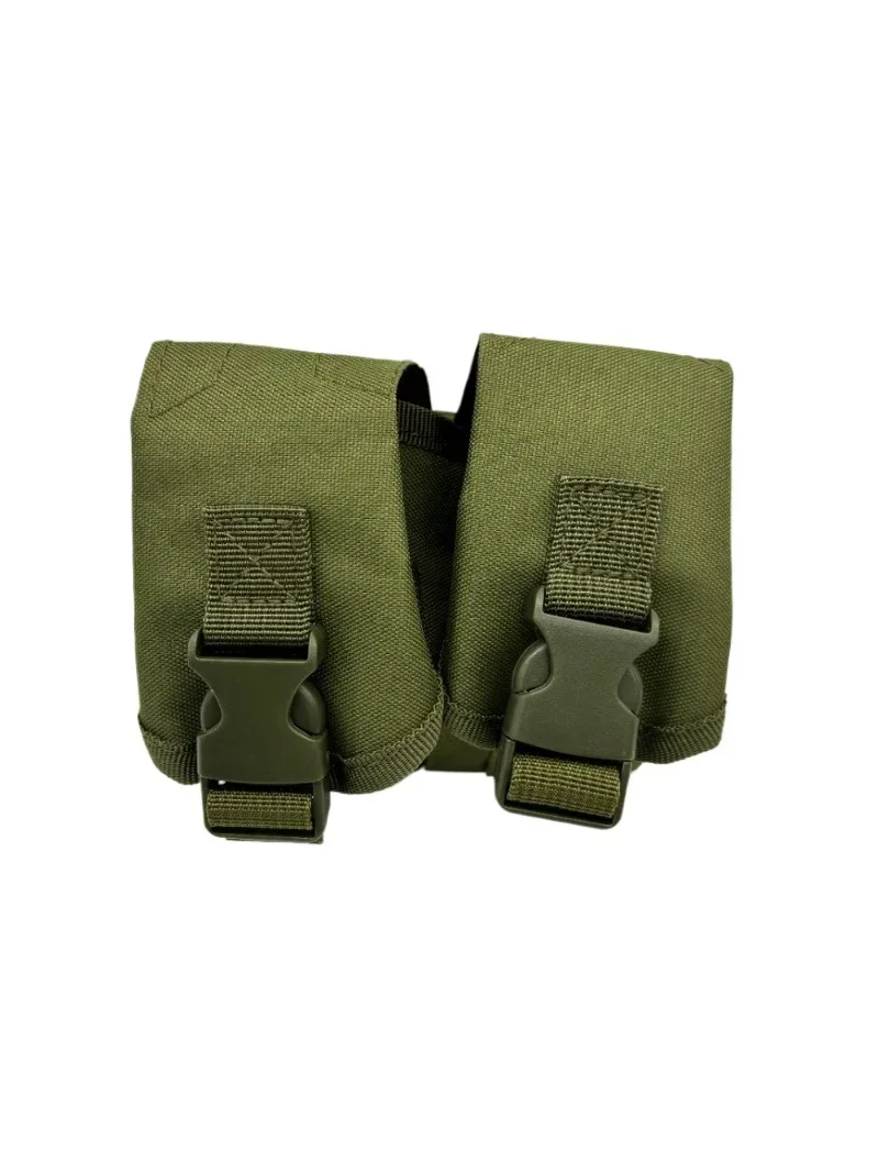 Bolsa táctica Molle Grenada 500D, duradera, individual y doble, Material de durabilidad para granadas, accesorios Airsoft, revista - imagen 5