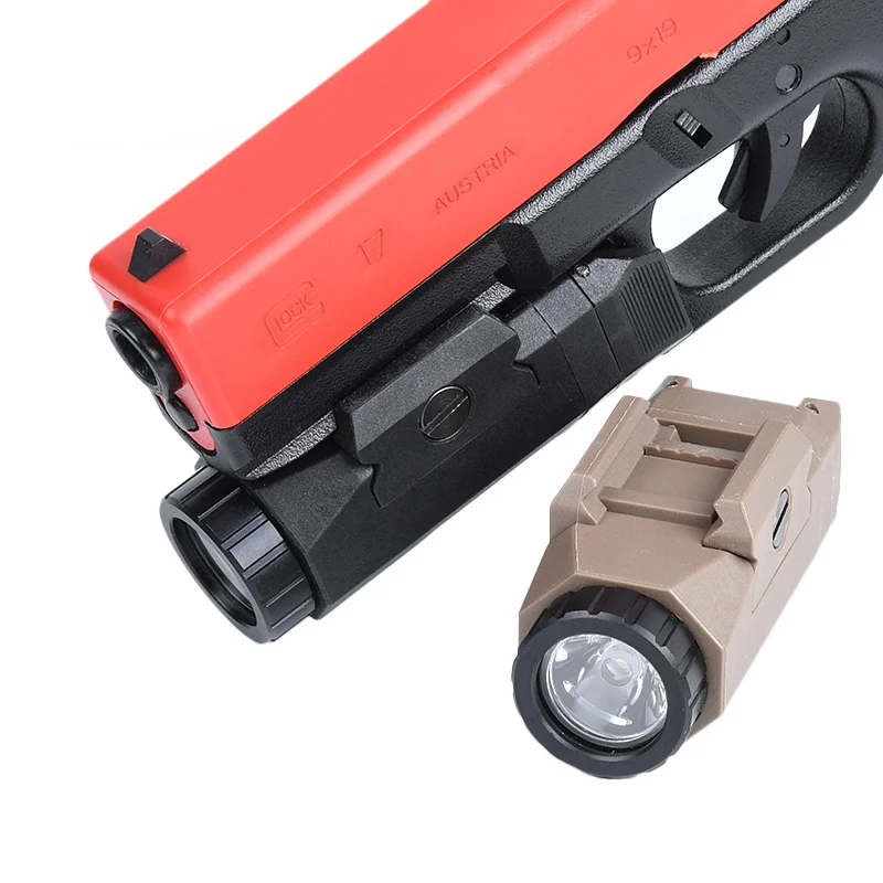 Linterna táctica Wml-G2 Apl Fit 20mm Picatinny Rail Glock G17 G18 G19 para caza al aire libre, arma Airsoft, luz de explorador - imagen 4