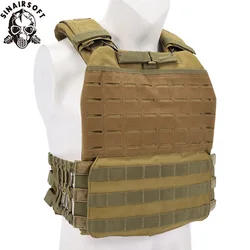 Chaleco de asalto con portaplacas de entrenamiento ajustable y ligero
