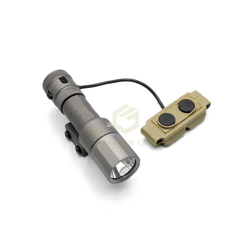 REIN 2,0 linterna LED Weaponlight Picatinny aluminio 40000 Candela 1400 lúmenes para caza Tacitacl Airsoft Wargame Фонаeny - imagen 5