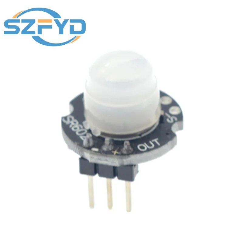 1/5/10 Uds Mini módulo de sensor de movimiento SR602-Kit PIR infrarrojo piroeléctrico con para Arduino DIY - imagen 3