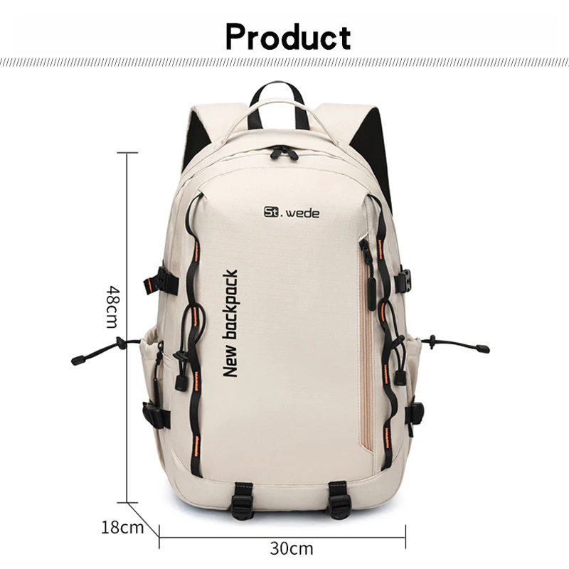 Mochila senderismo grande para hombre y mujer con compartimento laptop - imagen 2