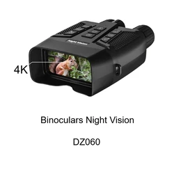 Binoculares visión nocturna 4K – infrarrojos y zoom 8x para caza