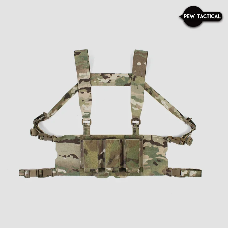 PEW TACTICAL FERRO STYLE Chesty Rig Arnés ancho Accesorios Airsoft - imagen 3