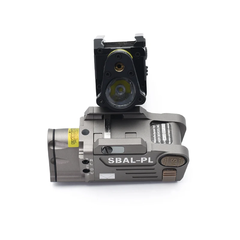 Rifle táctico bajo pistola SBAL-PL combinación de antorcha láser roja/antorcha láser roja DBal-PL combinación de luz de arma láser IR - imagen 4