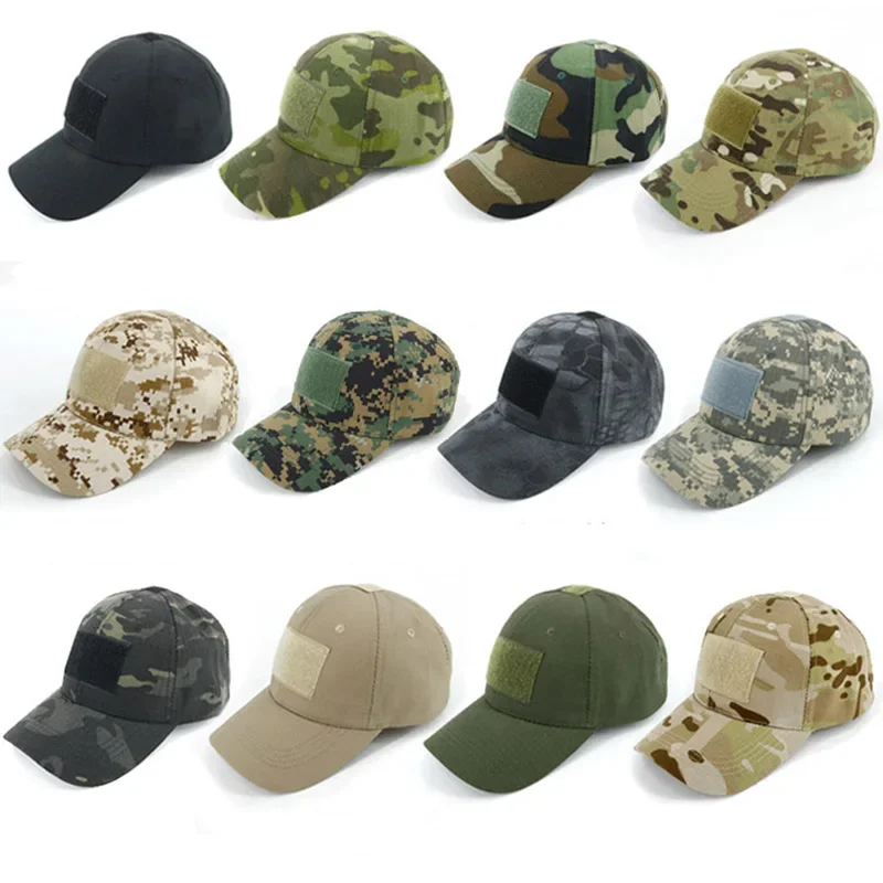 Gorra Snapback para hombre, gorras de béisbol de camuflaje, pesca, Camping, sombreros turísticos, gorras de béisbol de camuflaje táctico al aire libre - imagen 2