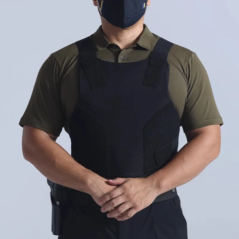 Armadura táctica Invisible, chaleco protector usable, ropa suave ligera y delgada, protección desmontable - imagen 3