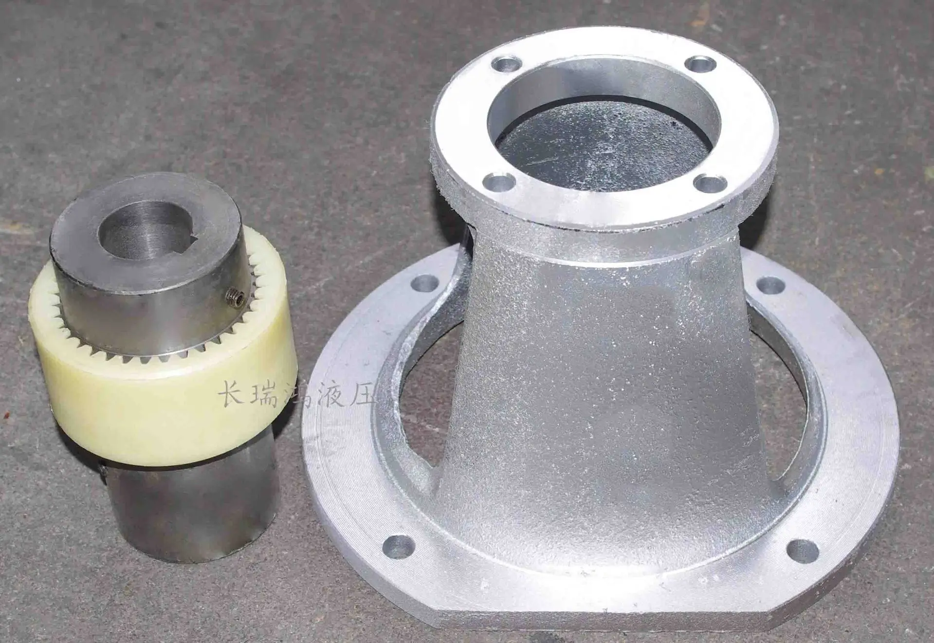 55KW-75KW hierro fundido/aleación de aluminio manga de bomba campana campana campana bomba de paletas bomba de engranajes marco de bomba de émbolo - imagen 5