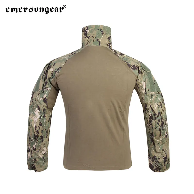 Emersongear-Conjunto de uniforme de combate táctico G3, trajes de camuflaje AOR2 2017 para hombre, camisa de caza y senderismo, pantalones, Tops, pantalones de carga - imagen 5