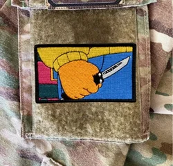 Parche moral bordado táctico para chaleco y mochila MOLLE