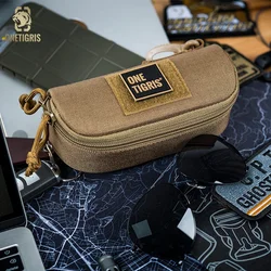 ONETIGRIS estuche gafas táctico MOLLE - caja protectora portátil