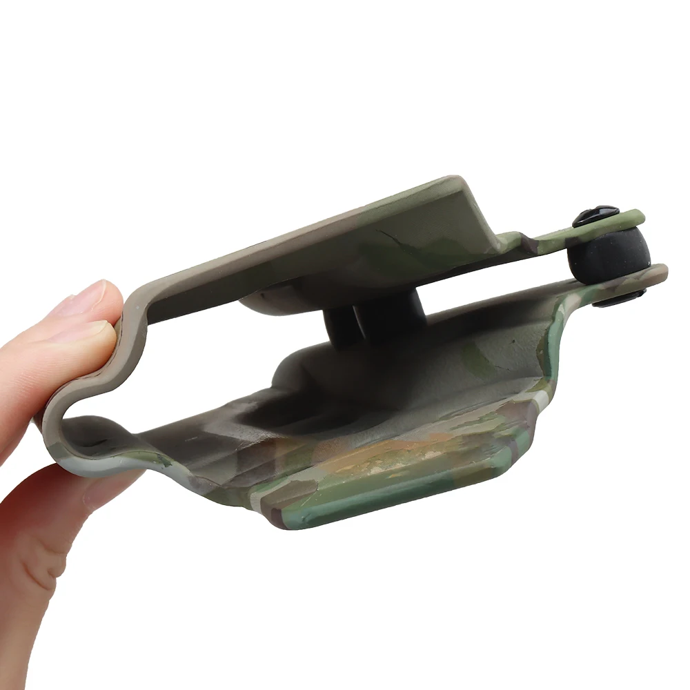 Funda de pistola Kydex ligera, puede llevar mira de punto rojo para Glock G17, G19, G19X, G22, G44, G45, G47 - imagen 3