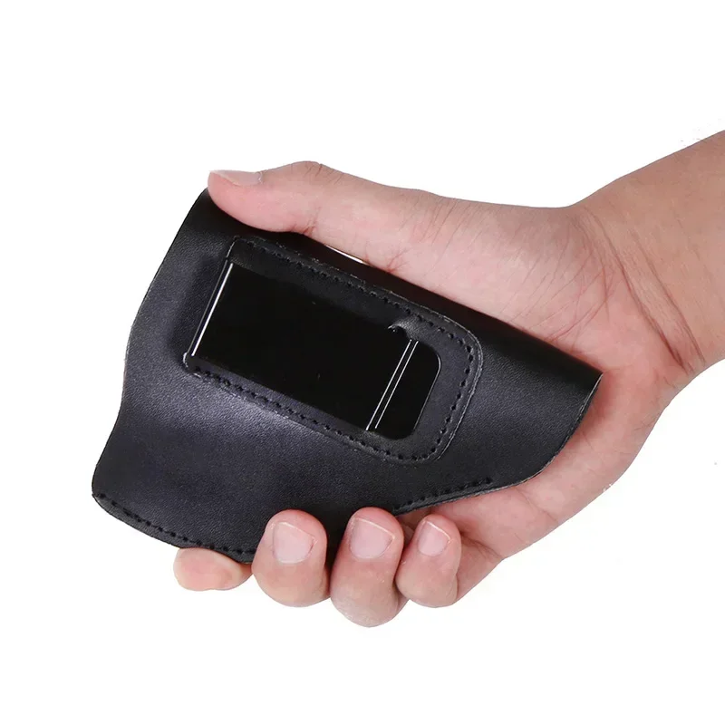 Revólver de cuero táctico mano derecha funda IWB cinturón de transporte oculto RUGER LCR 101 S & W 60 442 Taurus 50 85 fundas para pistola - imagen 2