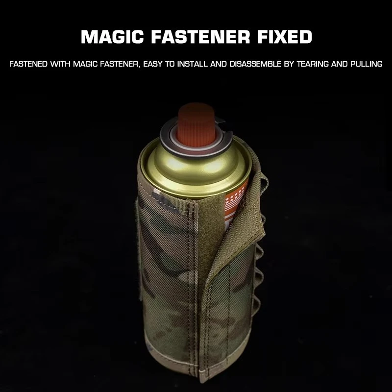 Soporte largo para tanque de Gas colgante para acampar al aire libre, bolsa de almacenamiento para tanque de Gas para Picnic - imagen 2