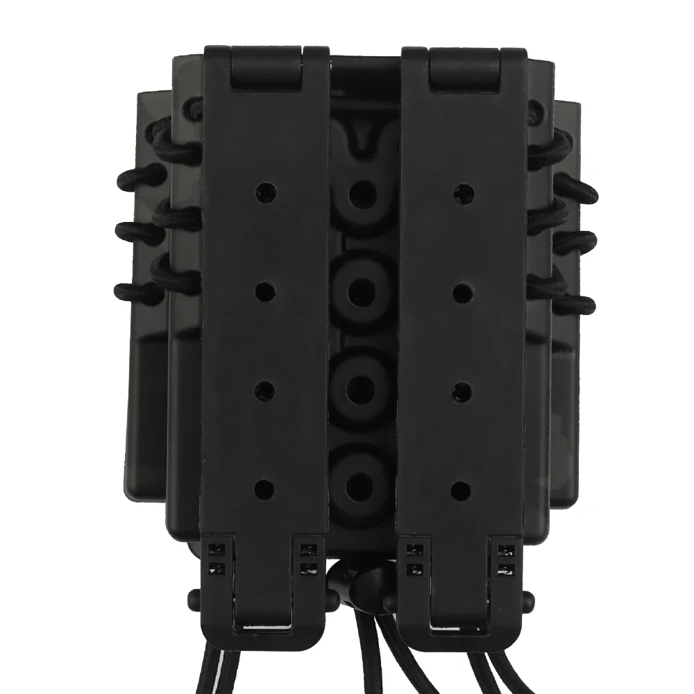 Bolsa táctica para revistas de 9mm y 5,56, cinturón MOLLE, bolsa Mag para pistola M4 AR15 HK.223 Glock 357SIG 45CAP, accesorio de caza - imagen 5