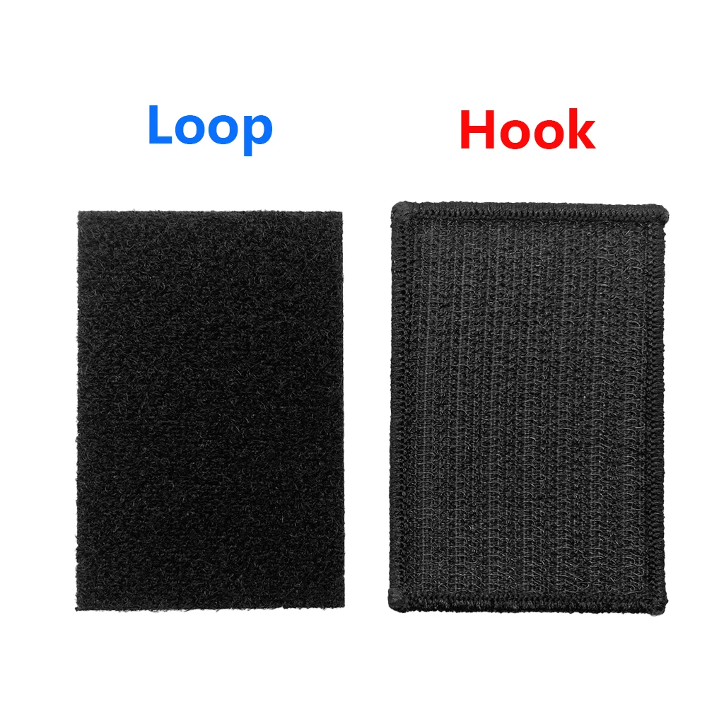 Parches termoadhesivos para hombre con gancho y bucle de Velcros para sombreros, jeans, chalecos y bolsas MOLLE tácticas, perfectos para bricolaje militar y al aire libre - imagen 2
