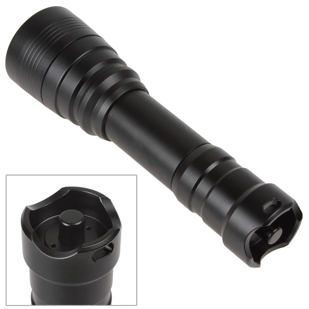 Linterna de buceo profesional con interruptor magnético, luz subacuática IP68 de 150M, lámpara de relleno fotográfico - imagen 2