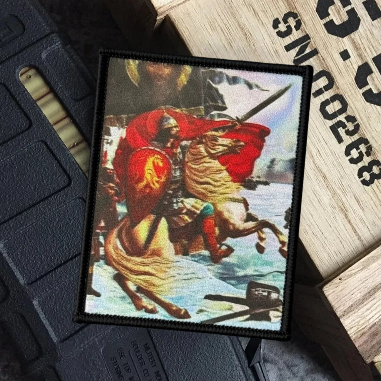 Parches impresos de moral divertida de San Alexander Nevsky para ropa, gancho y bucle militar táctico, pegatina para mochila, apliques personalizados - imagen 2