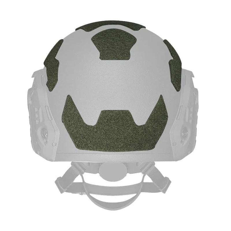 11 Uds. Pegatina mágica para casco rápido, parches para casco Airsoft, gancho y bucle adhesivo para accesorios tácticos rápidos para casco - imagen 4
