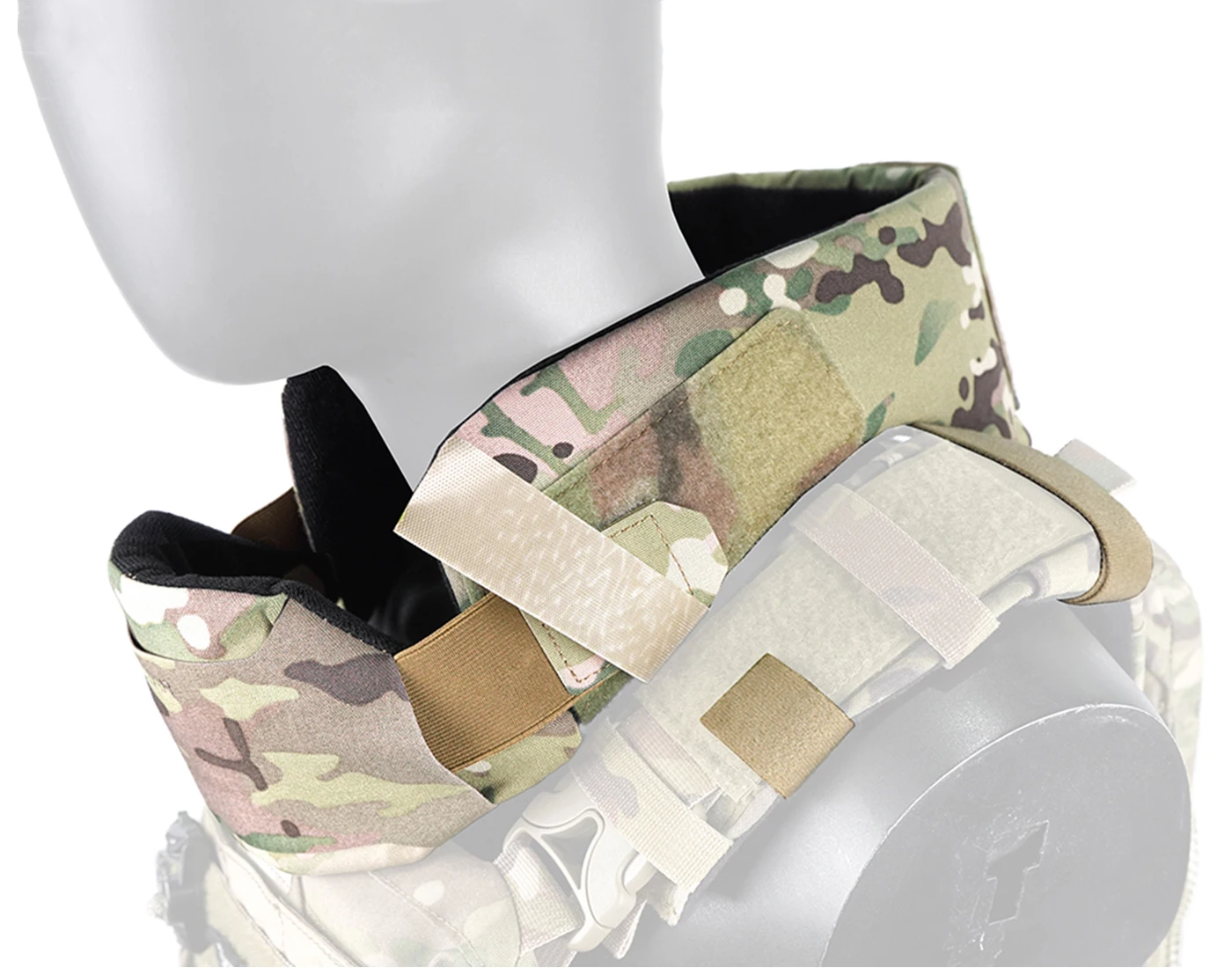 DMgear Chaleco táctico Collar universal 2.0 Armadura de cuello para JPC FCSK 6094 CPC - imagen 2