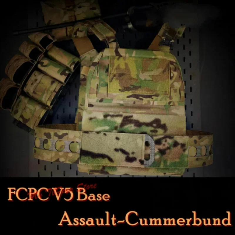 Chaleco táctico Base FCPC V5, corte láser ligero + faja de asalto, chaleco, sello de cintura de ataque, Panel lateral - imagen 5
