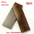 2pcs wide brown A