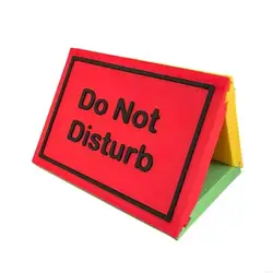 Placa identificativa triangular 3D Blockock para escritorio