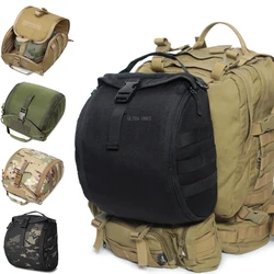 Bolsa táctica portacascos MOLLE impermeable para airsoft y paintball