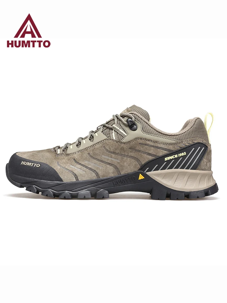 Zapatos de senderismo HUMTTO para hombre, zapatos de escalada para deportes al aire libre de invierno, zapatos para caminar, zapatillas de Trekking informales cálidas, botines para mujer - imagen 3