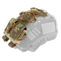 Casco táctico MK2 con bolsa contrapeso M-LOK para airsoft