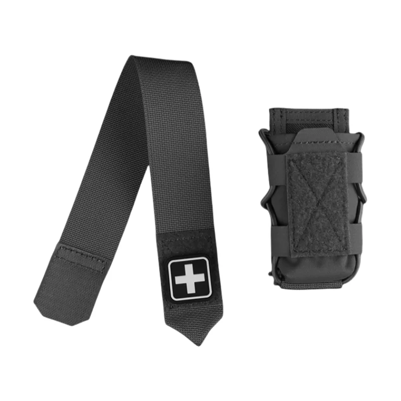 Bolsa universal para torniquete |   Soporte TQ compatible con MOLLE de acceso rápido |   Para soporte TQ de aventura de caza